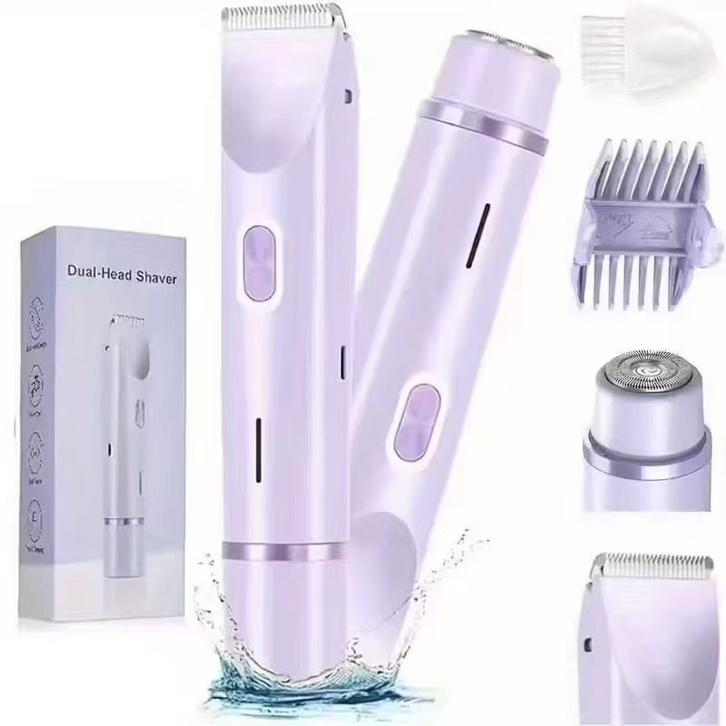 2-in-1 Waterproof Bikini & Body Trimmer
