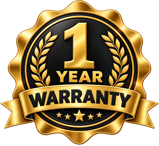 1 Year Warranty