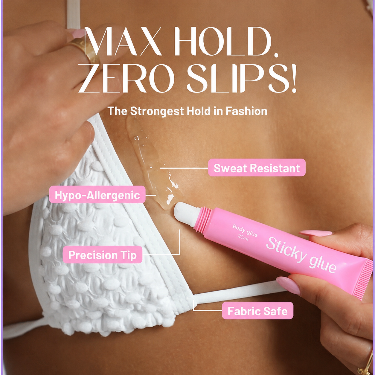 StayFirm Waterproof Body Glue