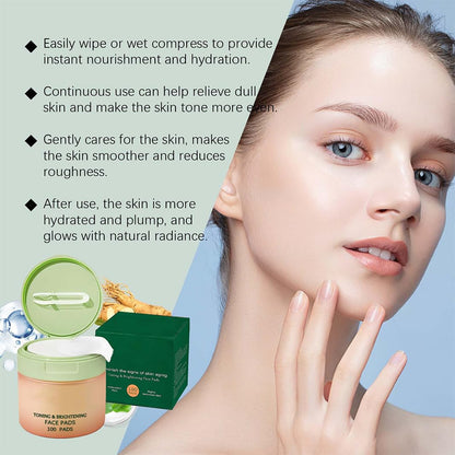 JIYU Revive & Radiance Daily Toner Pads