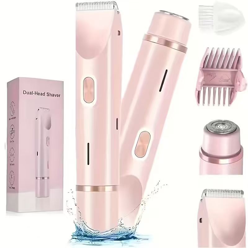 2-in-1 Waterproof Bikini & Body Trimmer