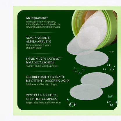JIYU Revive & Radiance Daily Toner Pads