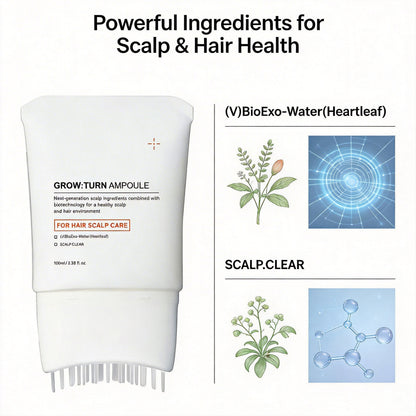 Scalp Renewal Serum — K-Beauty Hair Care Technology